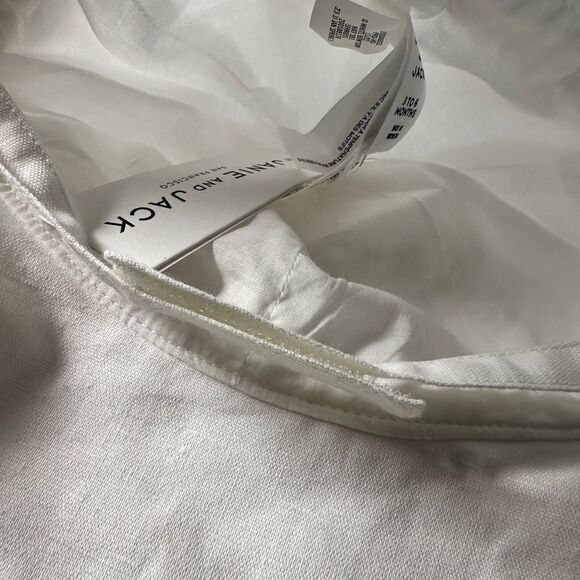 NWT Janie and Jack Baby/Girls Two Bucket Hats White & Pink- 3-6 month - Picture 6 of 13